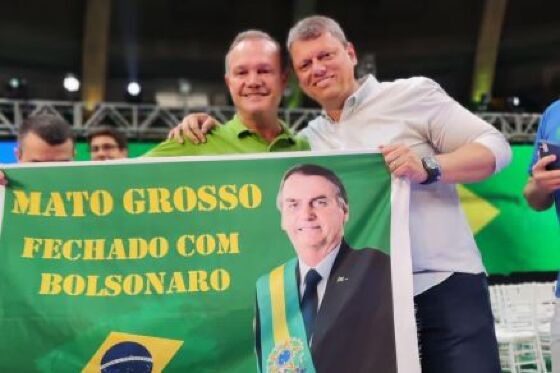 Wellington Fagundes e Tarcísio de Freitas