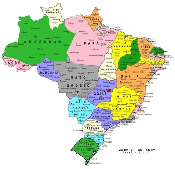 MAPA DO BRASIL