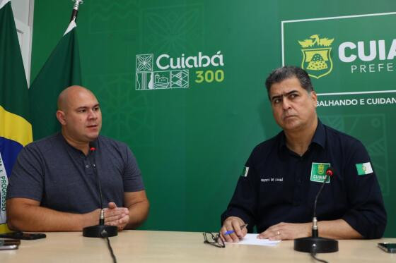 Emanuel Pinheiro e Abilio Brunini