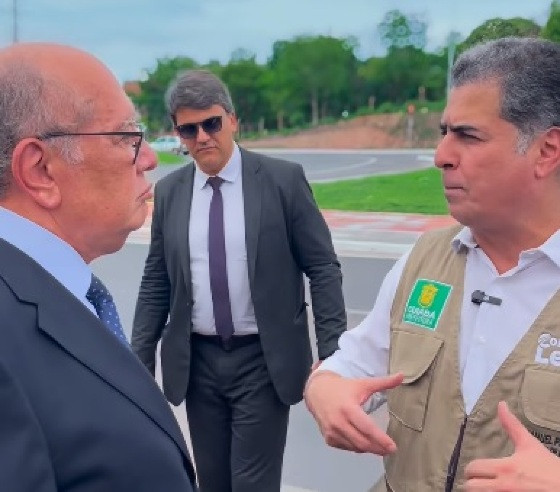 Gilmar Mendes e Emanuel Pinheiro