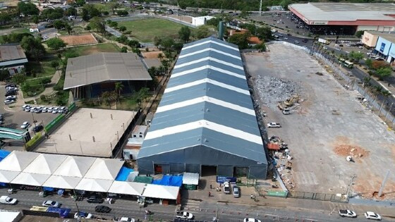 Nova estrutura Shopping Popular