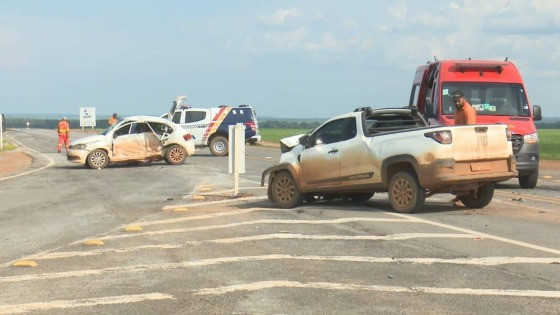 Acidente grave em Ipiranga do norte