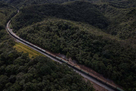 FERROVIA ENTRE MT E BA