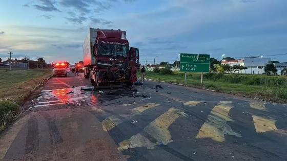 Caminhoneira morre na BR-174