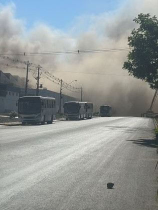 Incêndio fábrica de transformadores 