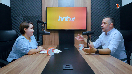 César Moraes, superintendente do Pantanal Shopping em entrevista ao podcast HNT TV