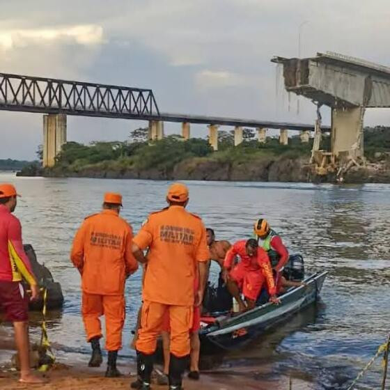 Desabamento ponte Tocantins