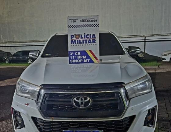 hilux sequestro