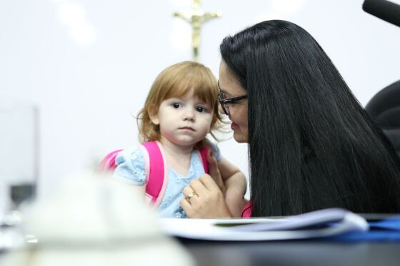 Samantha e filha