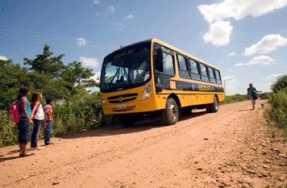 ônibus transporte escolar juína mp