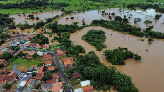 rio branco inundada