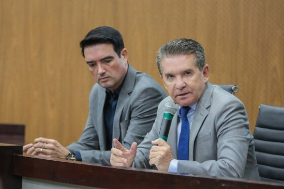 Sérgio Ricardo e Léo Bortolin