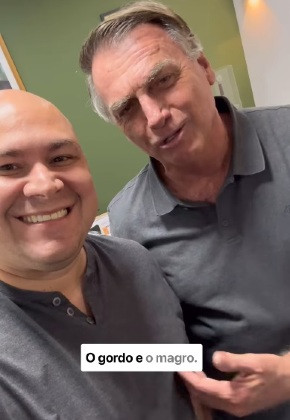 Abilio Brunini e Jair Bolsonaro