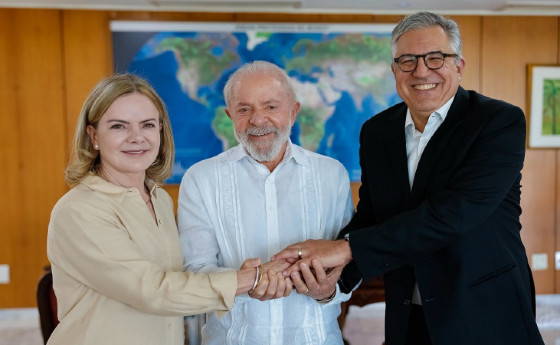 Gleisi Lula e Padilha