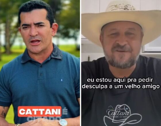 Elizeu Nascimento e Gilberto Cattani