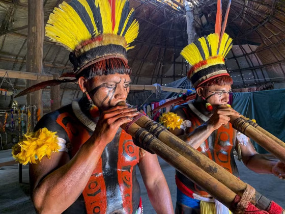 Kuarup, ritual indígena do Xingu Xavante