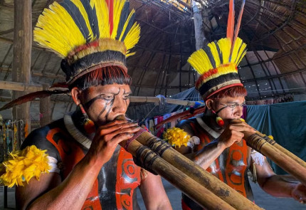 Kuarup, ritual indígena do Xingu Xavante