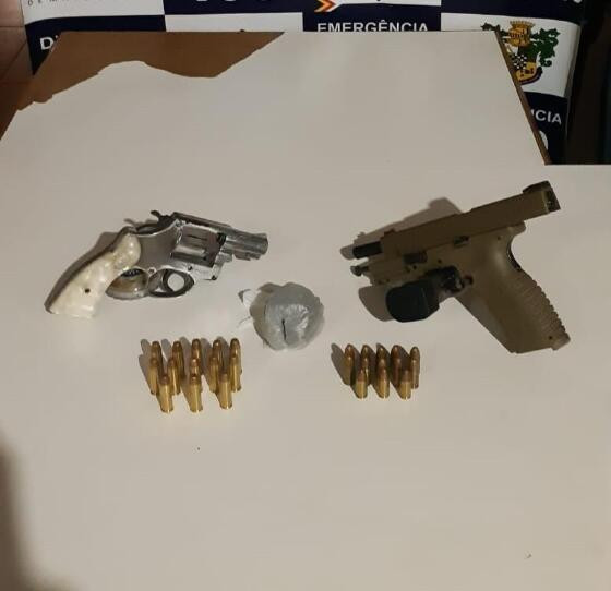 armas apreendidas