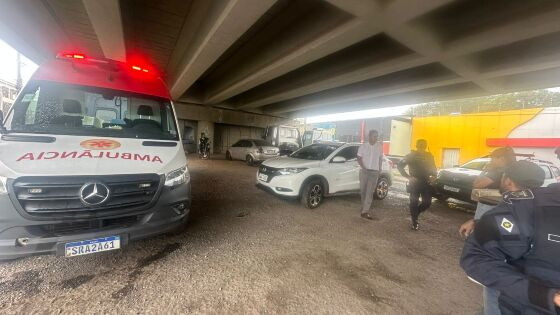 morador de rua atropelado
