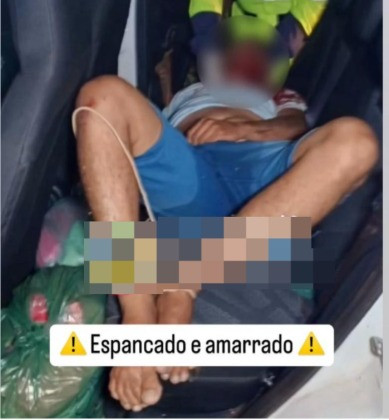 espancado e amarrado sinop