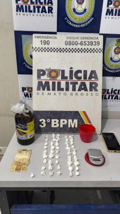 porções de droga