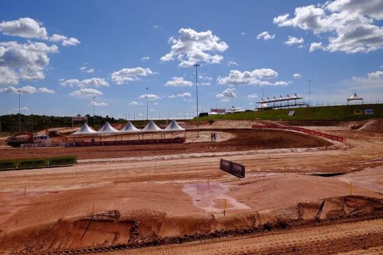 Pista de motocross  Parque Novo Mato Grosso