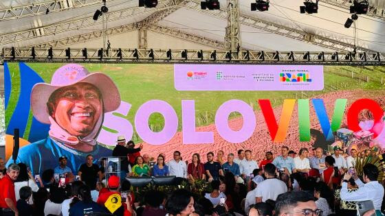 Visita de Lula em Campo Verde