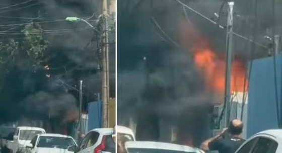 fogo no centro de cuiaba 