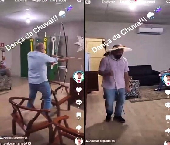 dança da chuva 