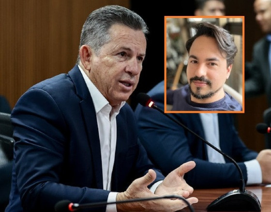 Mauro Mendes e Thiago Bitencourt