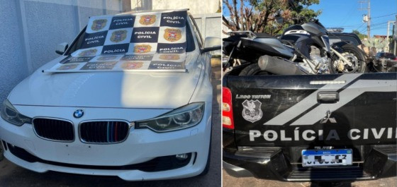 Polícia civil prende líder de facção que extorquia comerciantes e apreende BMW e moto esportiva  