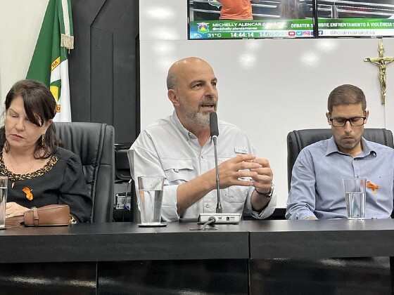 Secretário de Educação de Cuiabá, Amauri Monge