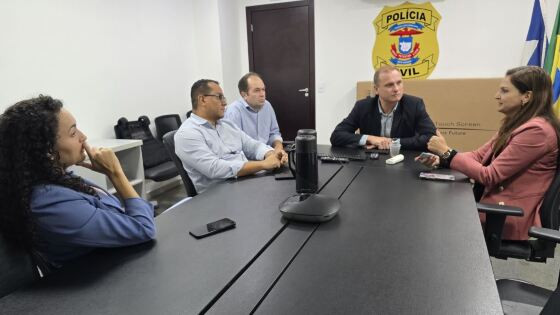 reunião OAB e policia civil