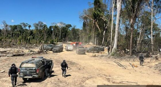 Garimpo polícia operação 