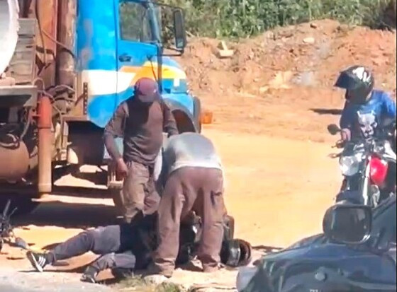 Acidente motociclista 