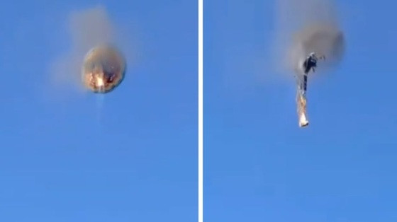 Queda de balão SC