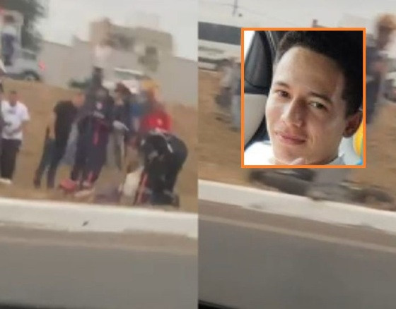 Jovem morto Avenida das Torres