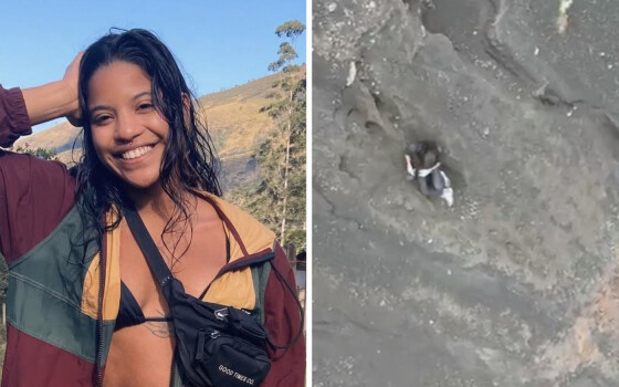 Brasileira que caiu em trilha na Indonésia é localizada com drone térmico, diz equipe de buscas