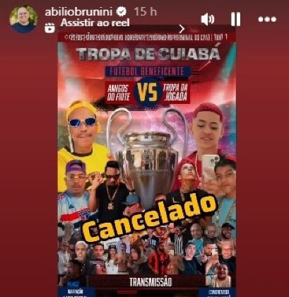 evento cancelado 