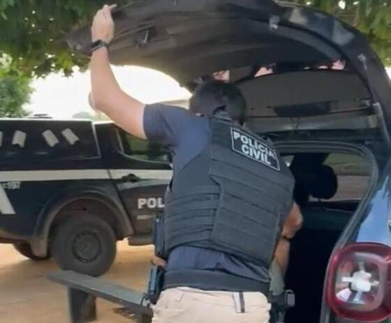 preso feminicida  adolescente morto a pauladas  São José dos Quatro Marcos 