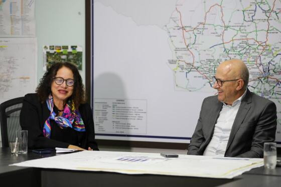 Ministra da Ciência e Otaviano Pivetta