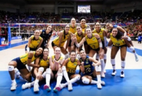 seleção feminina de volei