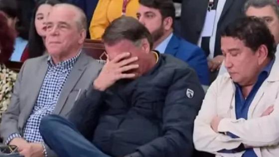 bolsonaro chorando