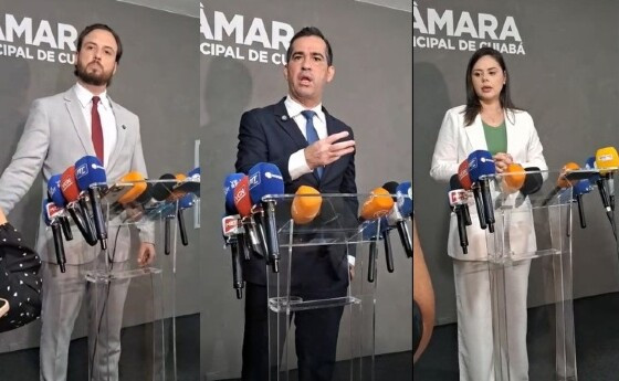 Daniel Monteiro, Michelly Alencar e Cel. Dias criticaram a postura da vice-prefeita