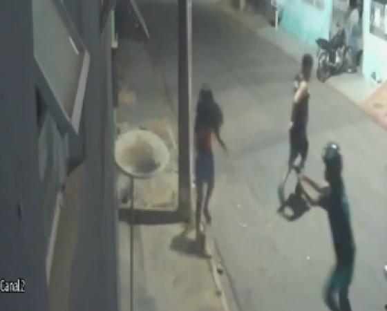 tiros adolescente caceres