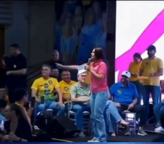 Michelle Bolsonaro chama Lula de 
