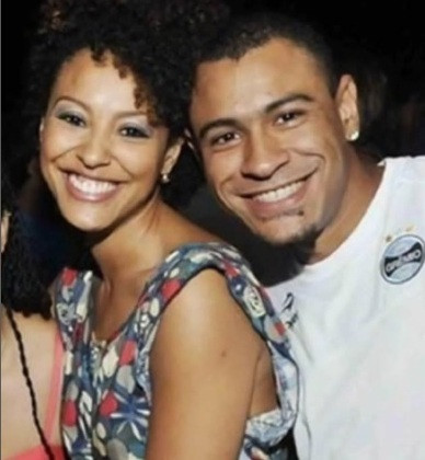 Sheron Menezes e o irmão