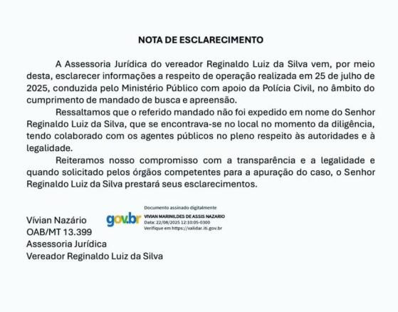 Vereador é preso em operação do MP por manter farmácia clandestina