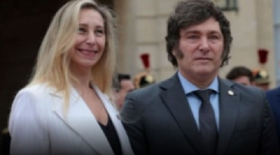 JAVIER MILEI E IRMA