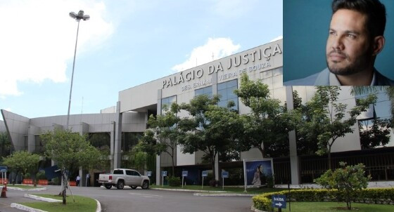 POLICIAL E FACHADA TJ